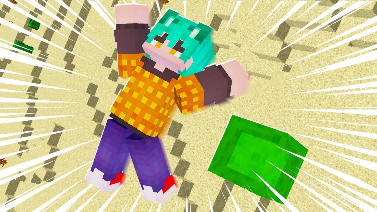 Minecraft, But Every Block LAUNCHES You!