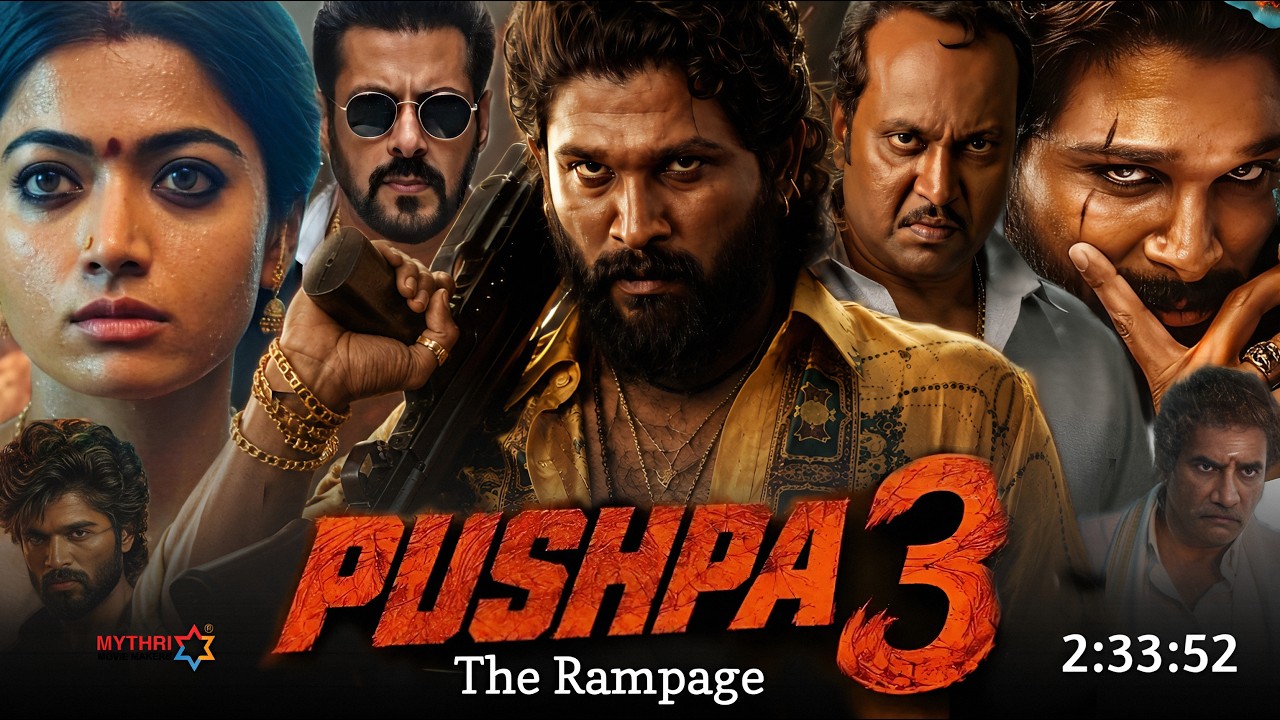 Pushpa 3 Full Movie Hindi Dubbed 2026 South Latest Update | Allu Arjun New Movie | Rashmika Mandanna