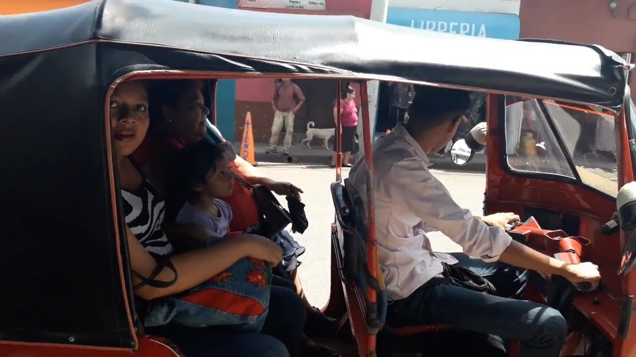 Dando una Vuelta en Mototaxi 🚕🚕 El salvador 4x4