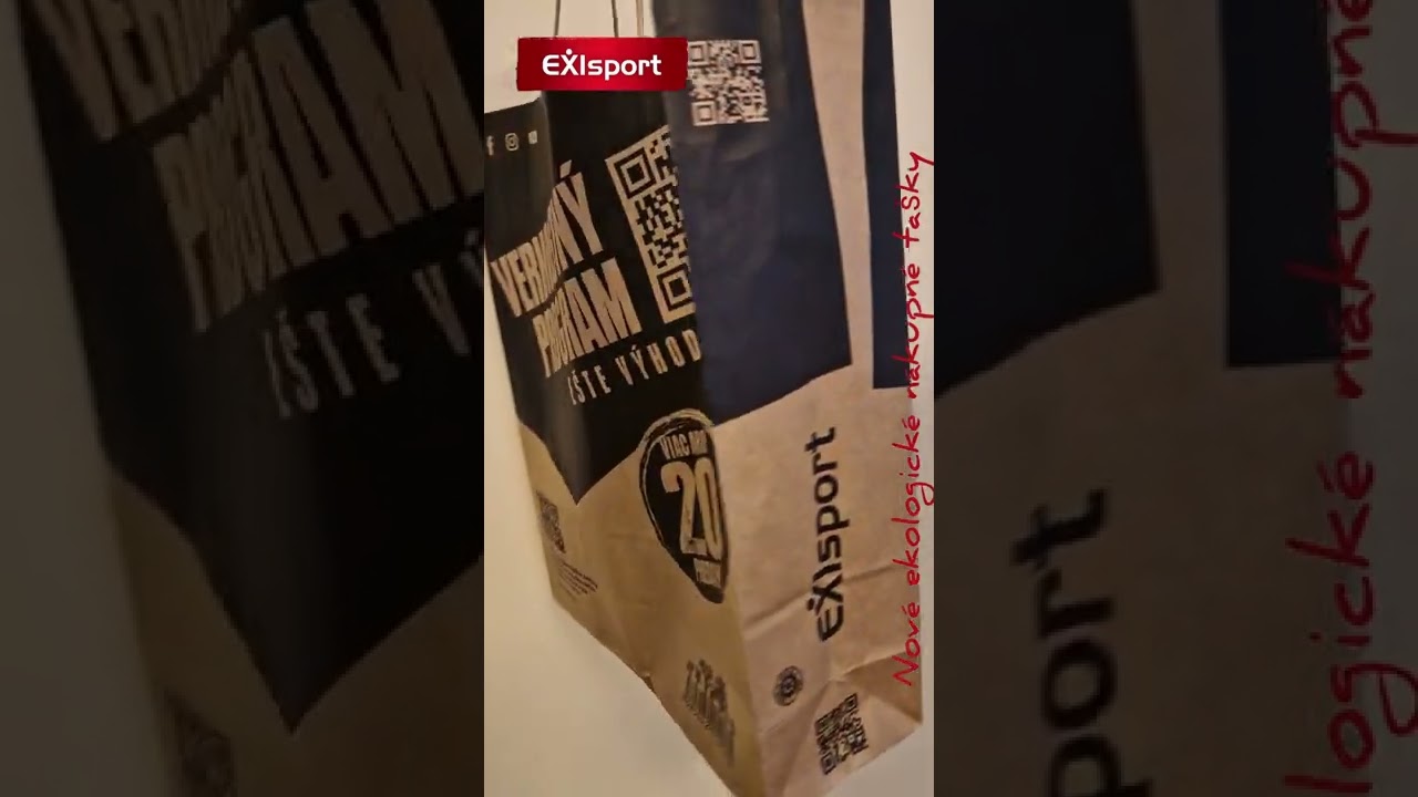 Nov&eacute; ekologick&eacute; n&aacute;kupn&eacute; ta&scaron;ky EXIsport