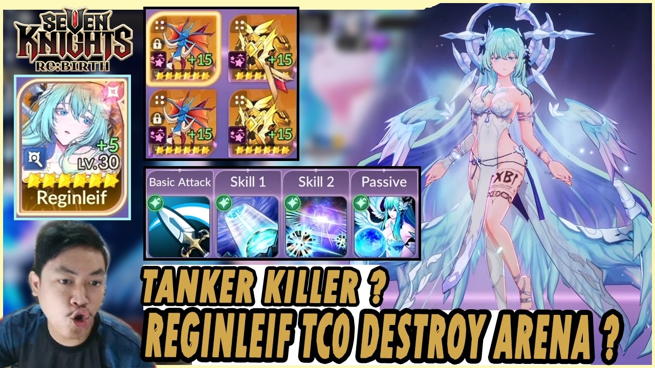 🔥🔥REGINLEIF TC0 APAKAH IMBA DI ARENA! NEW META MAGIAL! [BEST SET GEAR TC0] - SEVEN KNIGHTS RE:BIRTH