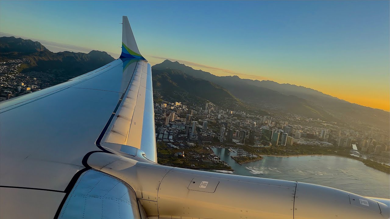 [4K] – Full Flight – Alaska Airlines – Boeing 737-9 Max – HNL-SEA – N919AK – AS888 – IFS 804