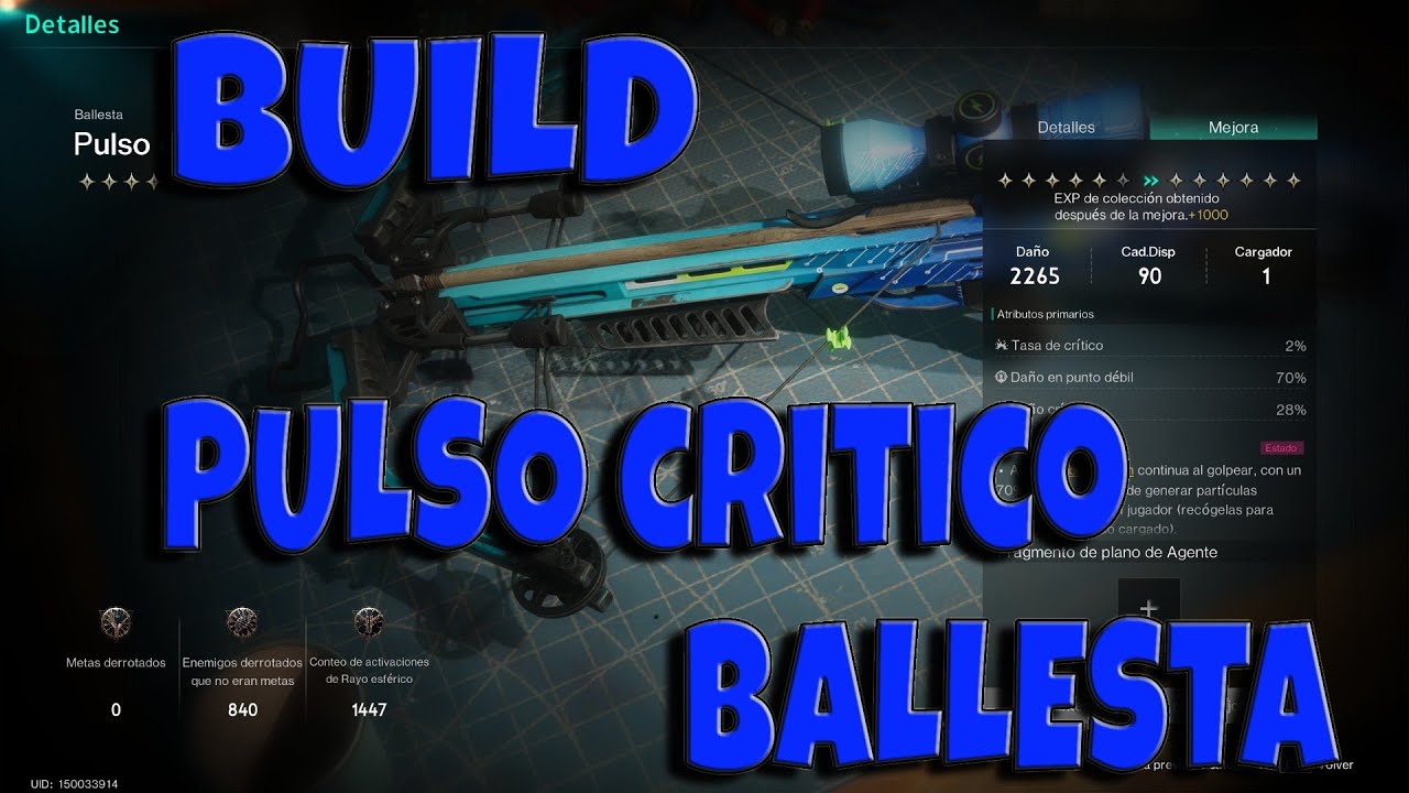 ONCE HUMAN - BUILD PULSO ELECTRICO BALLESTA