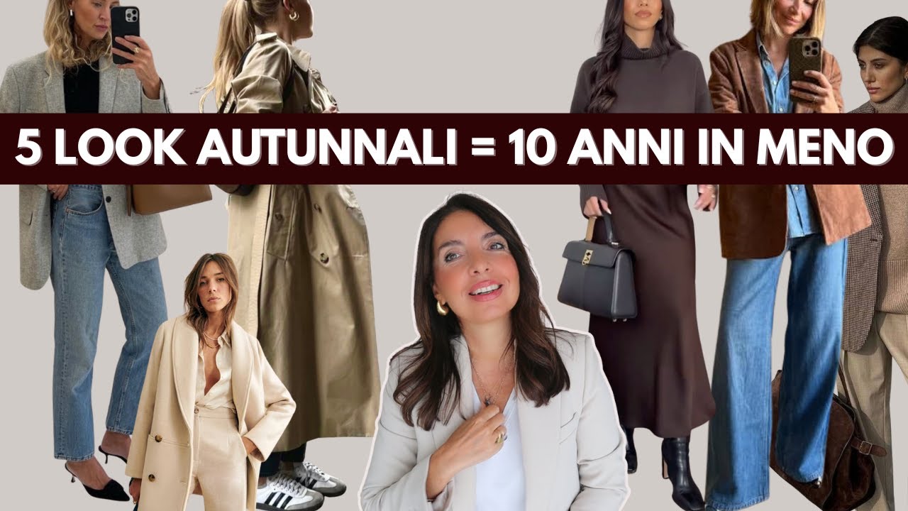 5 OUTFIT AUTUNNALI che le donne CHIC stanno indossando ADESSO