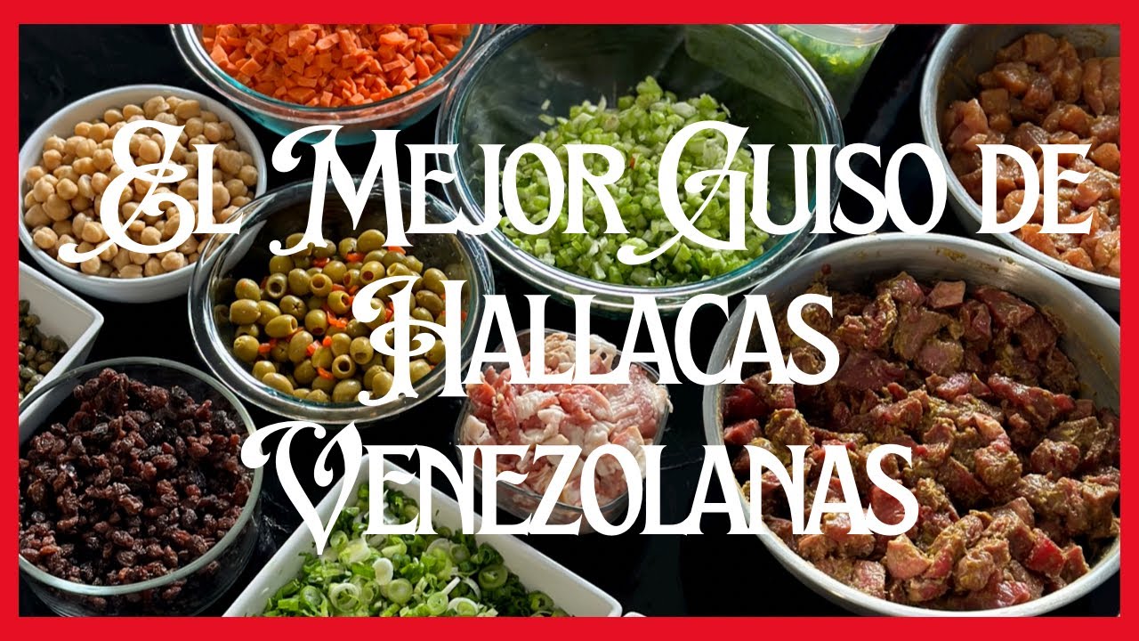 EL MEJOR GUISO DE HALLACAS VENEZOLANAS RECETA FÁCIL Y DELICIOSA