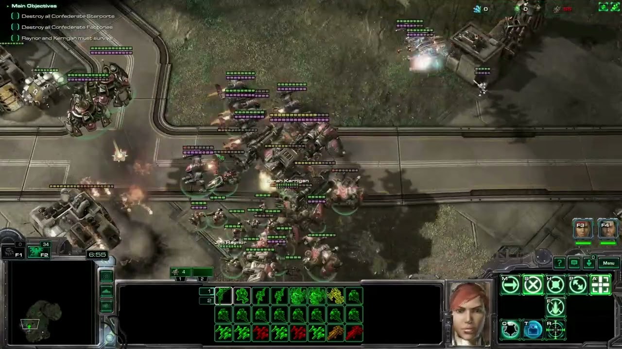 Rebel Yell 08S - Operation Silent Scream - StarCraft Mass Recall v8.01 (Hard)