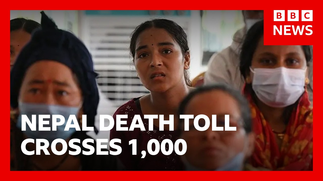 Nepal death toll crosses 1,000 as rescuers find workers trapped in mud-filled tunnels | BBC News