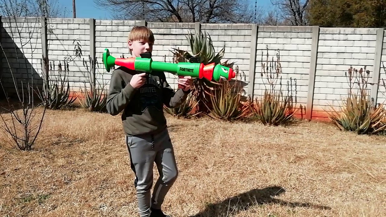 My review on the new nerf x fortnight bazooka.