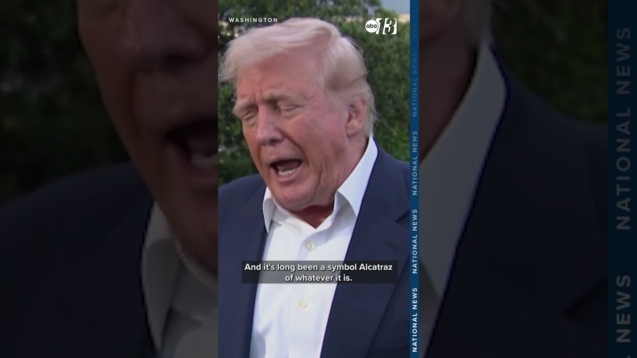 Trump speaks on reopening Alcatraz "to house America’s most ruthless and violent offenders"
