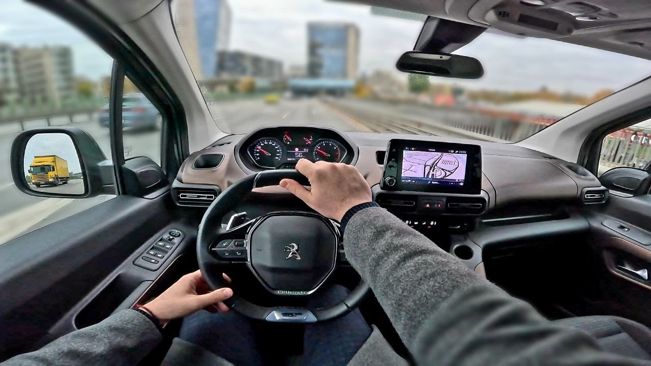 2022 Peugeot Rifter GT [ 1.5l 130hp ] | POV Test Drive