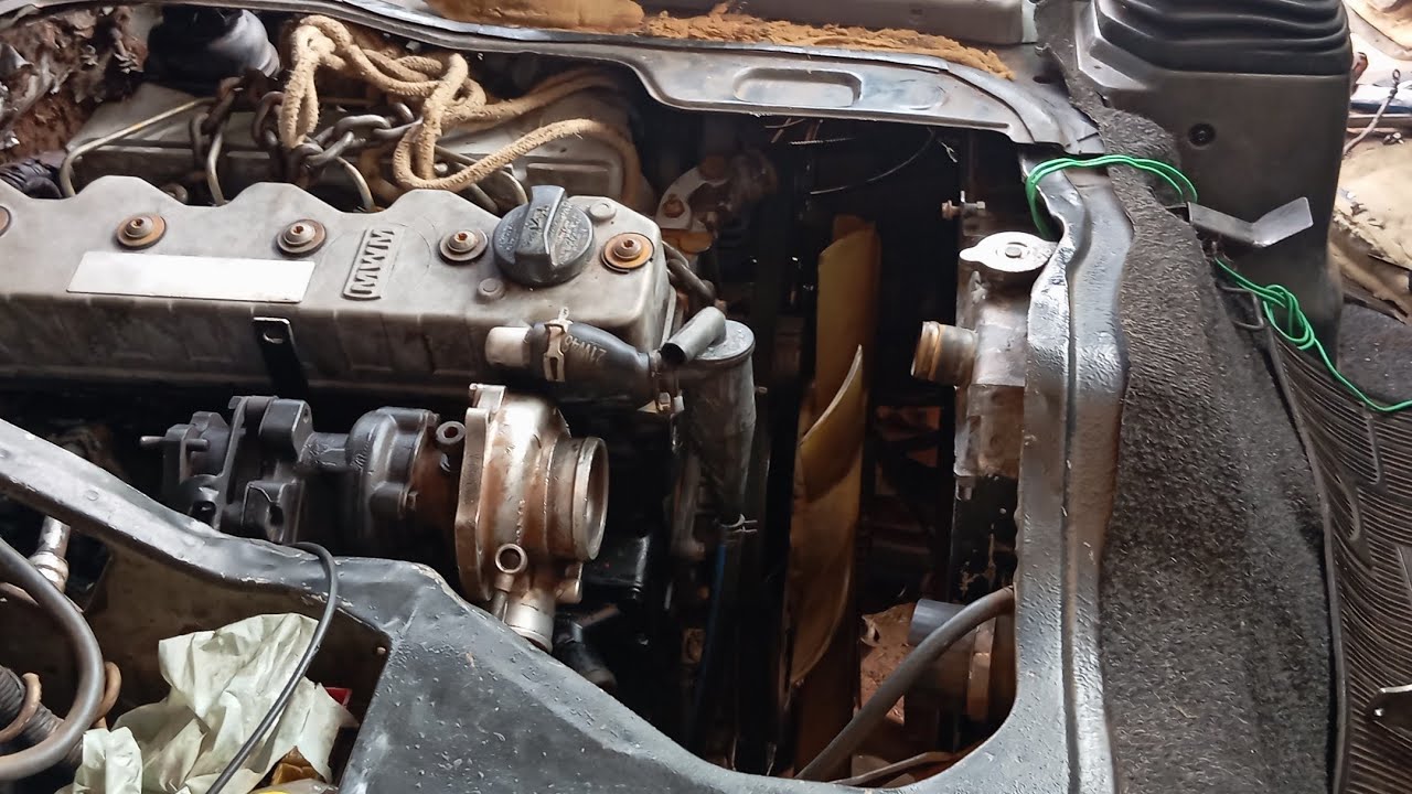 Adaptação do motor MWM na Kia besta turbo 