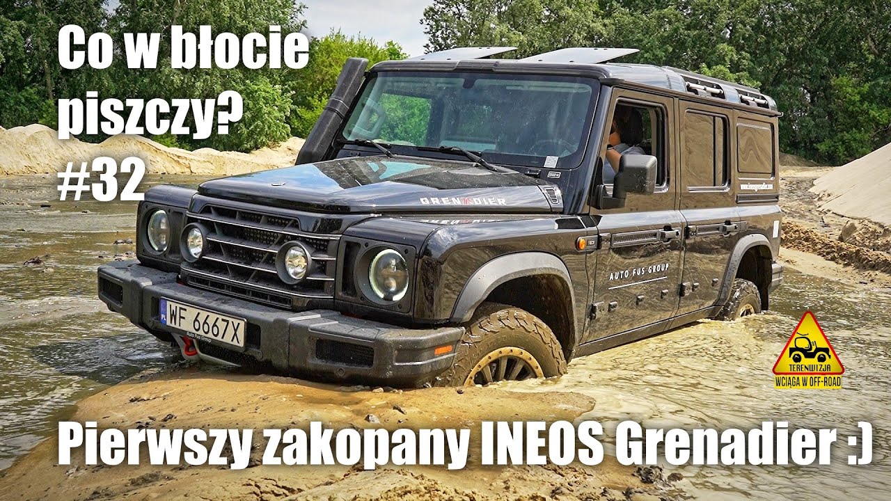 Co w błocie piszczy? Pierwszy zakopany INEOS Grenadier :) Odcinek 32.