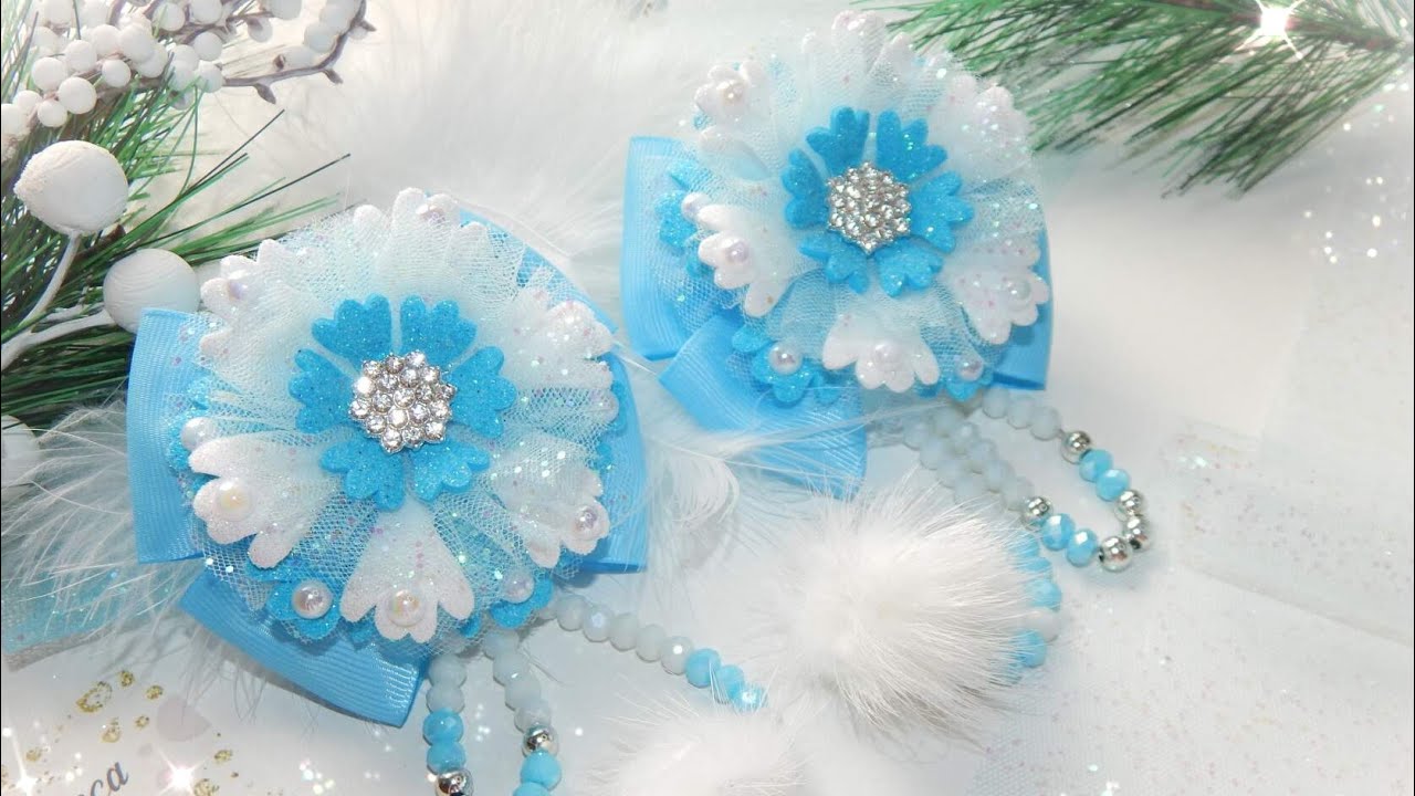 ОРИГИНАЛЬНАЯ Зимняя модель бантиков❄️Берите на заметку Lbeads.com