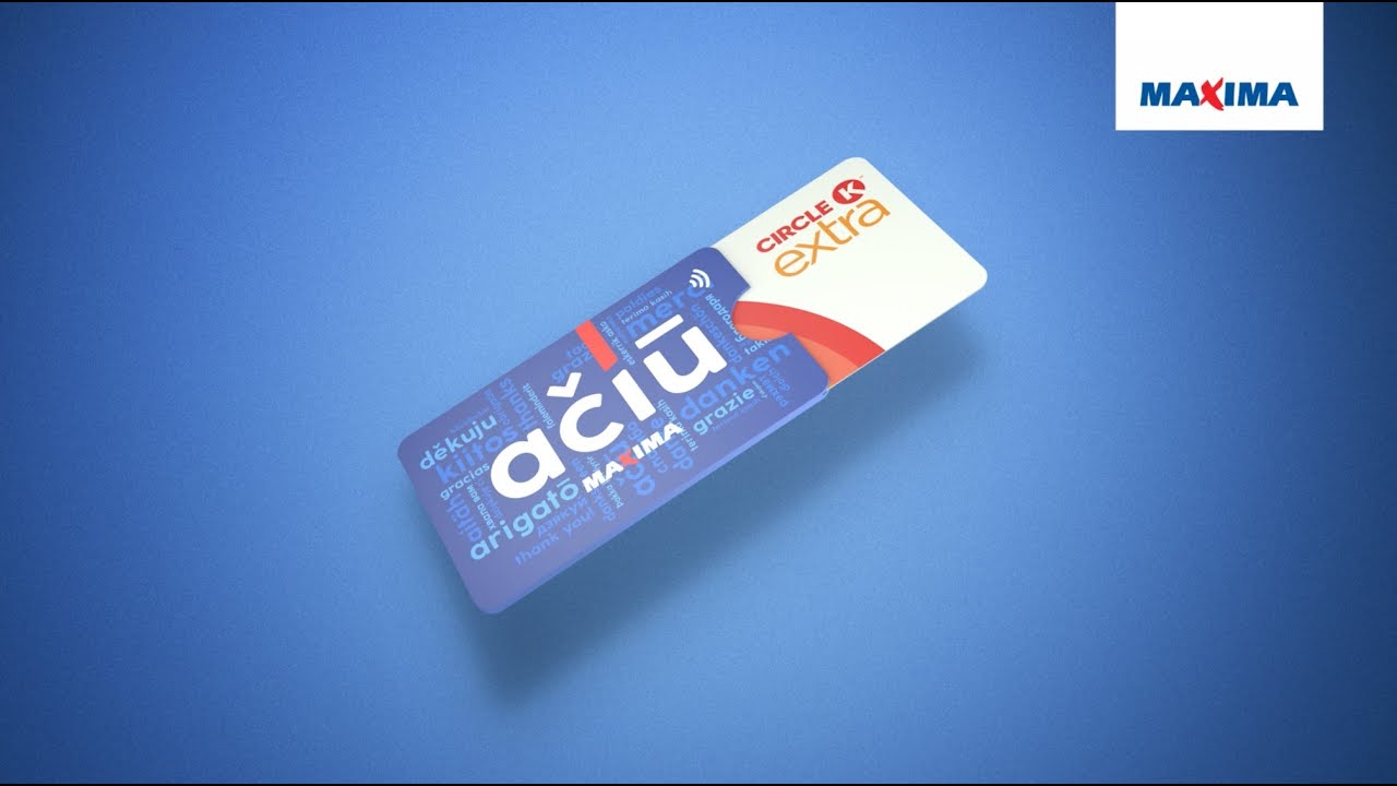 Nuo &scaron;iol AČIŪ kortelėje &ndash; ir CIRCLE K EXTRA kortelės nuolaidos!