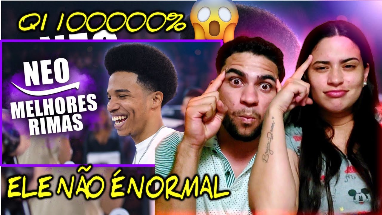 REAGINDO AO NEO, o melhor MC do BRASIL!