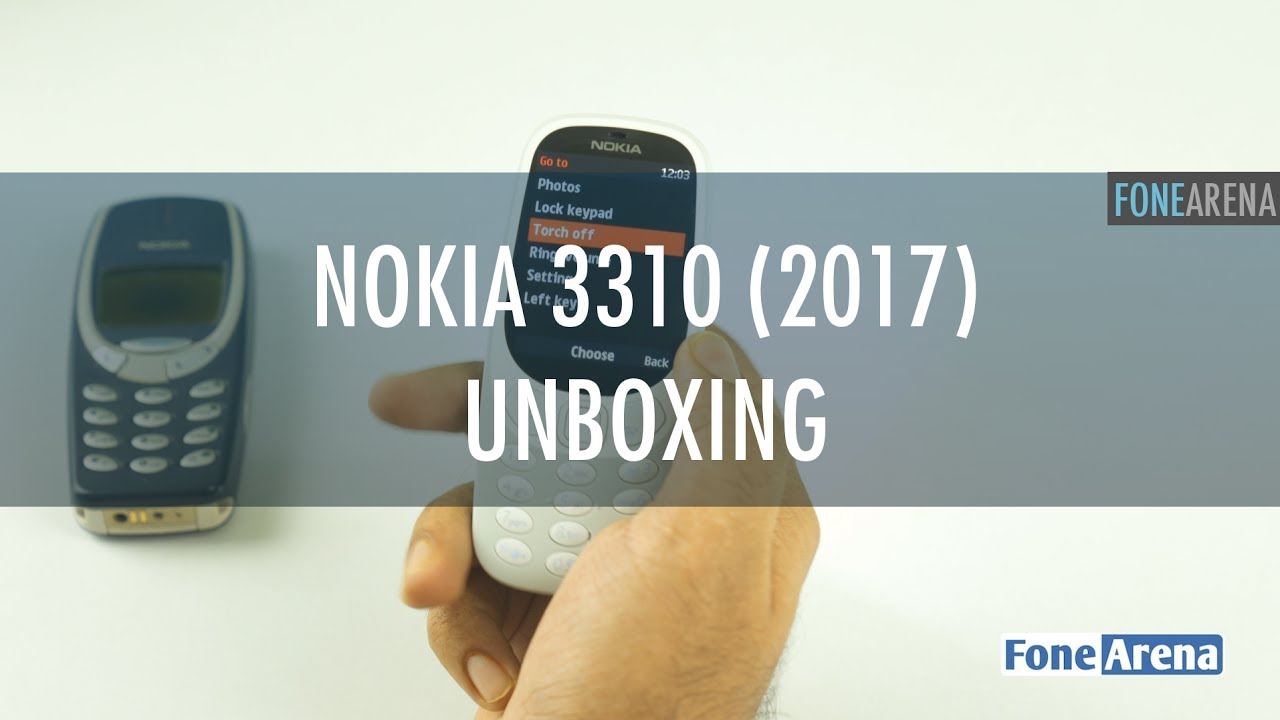 Nokia 3310 Unboxing