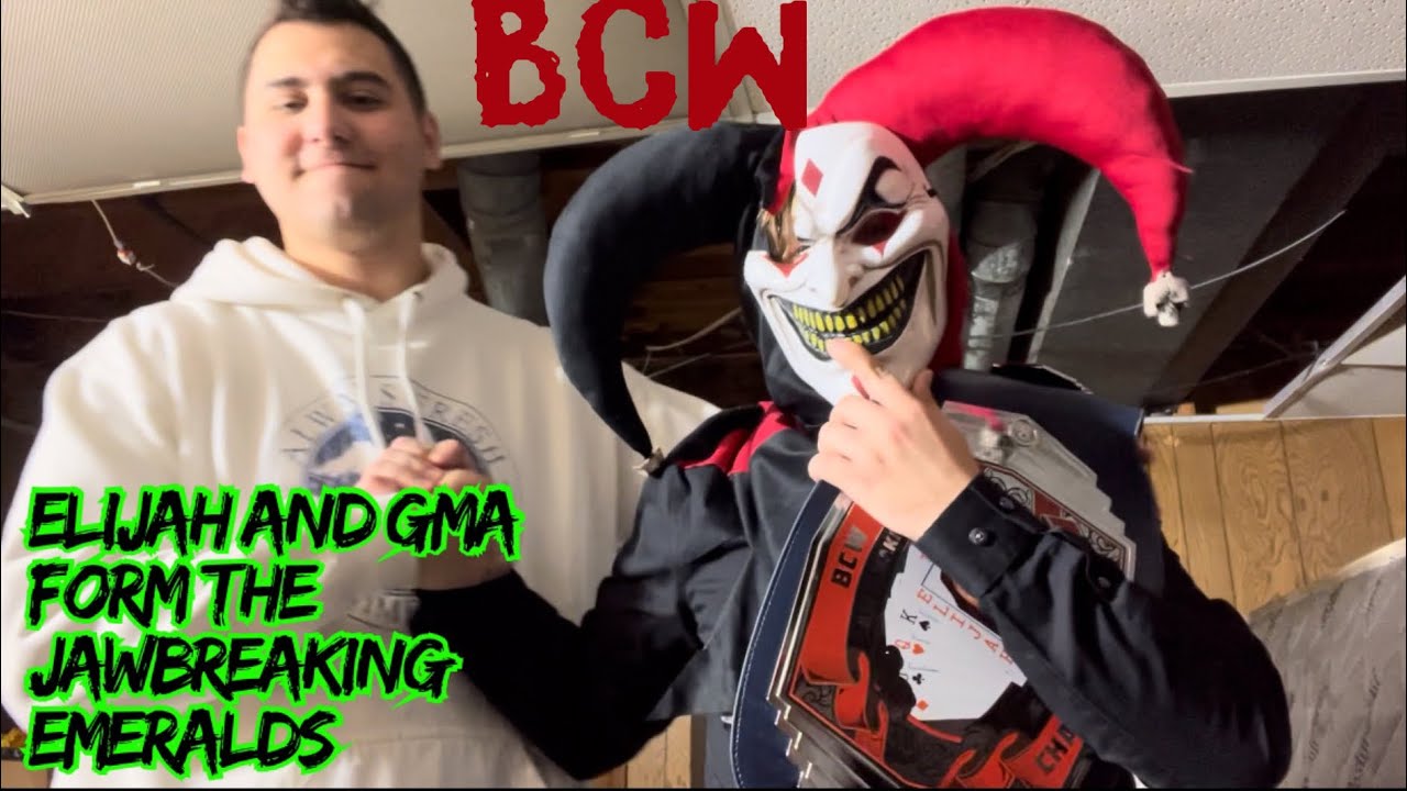 BCW | Elijah & GMA form &lsquo;The Jawbreaking Emeralds&rsquo; | (Backyard Championship Wrestling) #wwe #bcw
