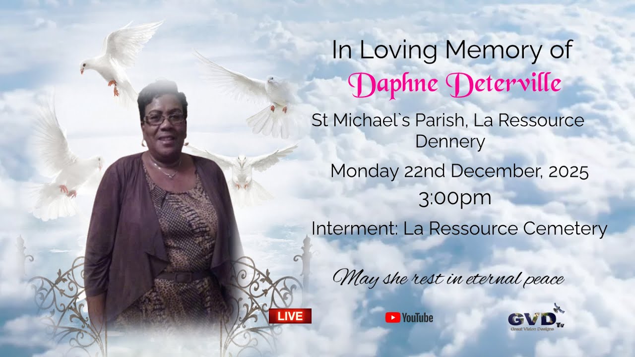 In loving Memory of Daphne Deterville