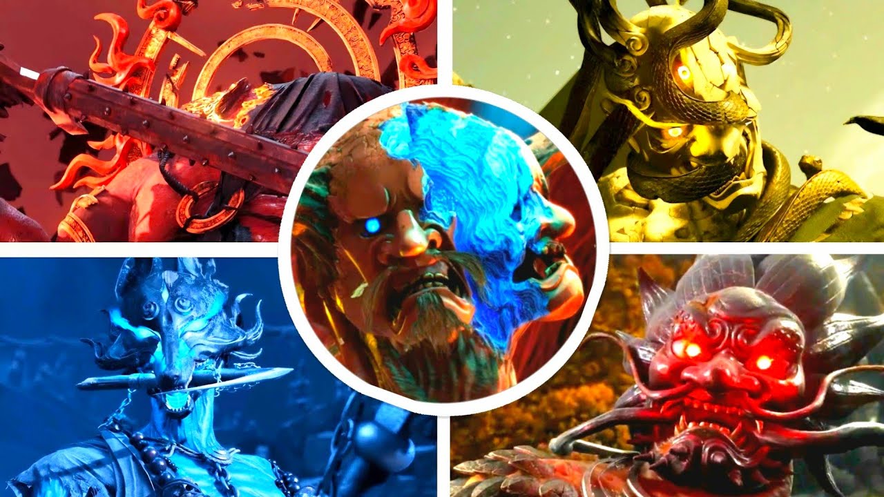 Ghost of Yōtei Legends - Все боссы / Шесть боссов Ётэй (Обновление рейдов) 4K