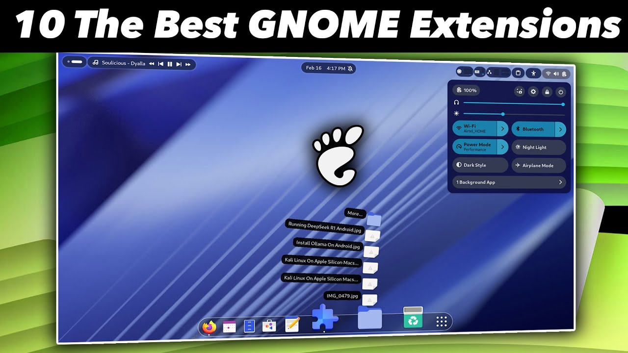 10 лучших расширений GNOME, которые обязательно нужно установить (2025)