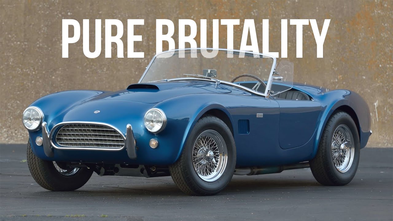 PURE BRUTALITY: How the Shelby Cobra Changed Racing Forever