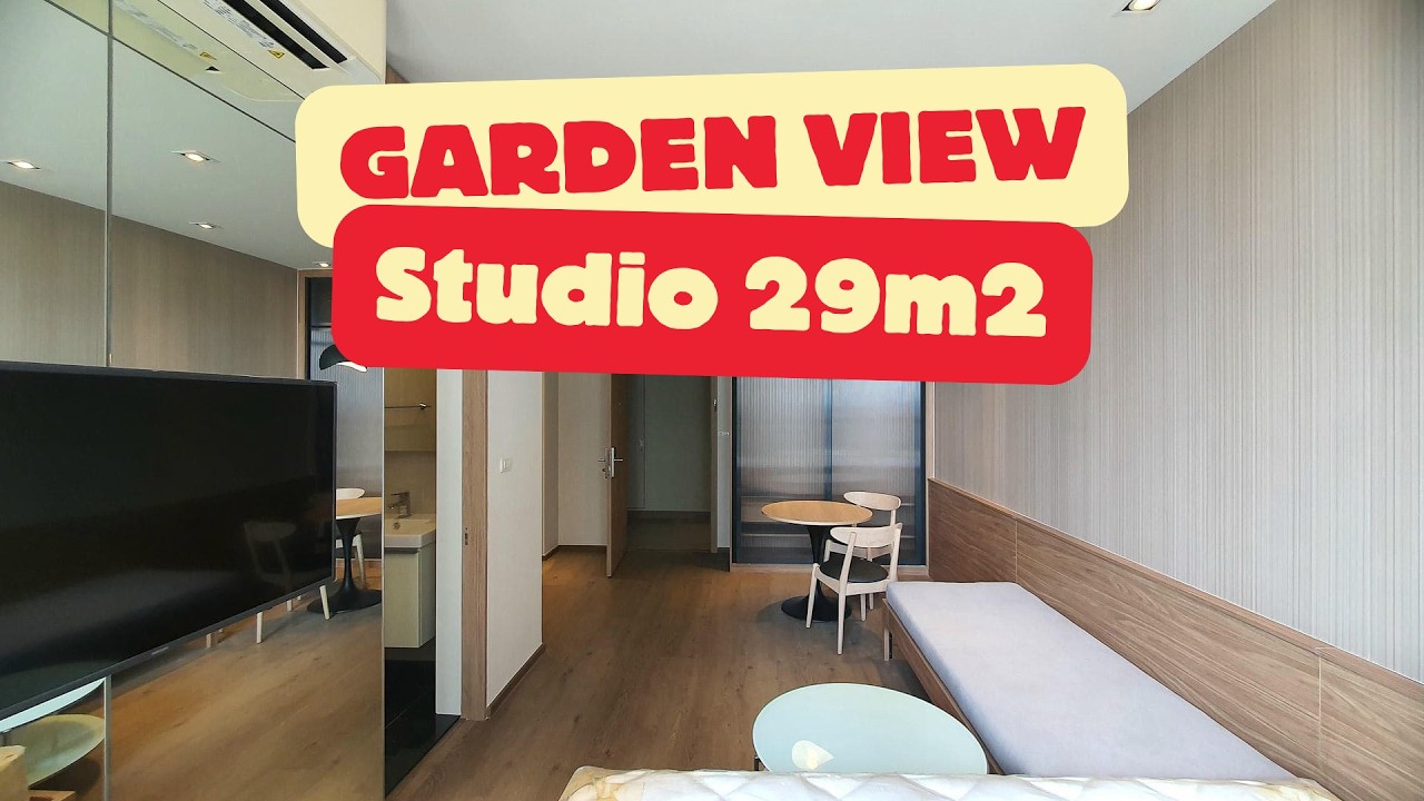[Rent] | Park Origin Phrom Phong | Studio | 29 m2 | near BTS