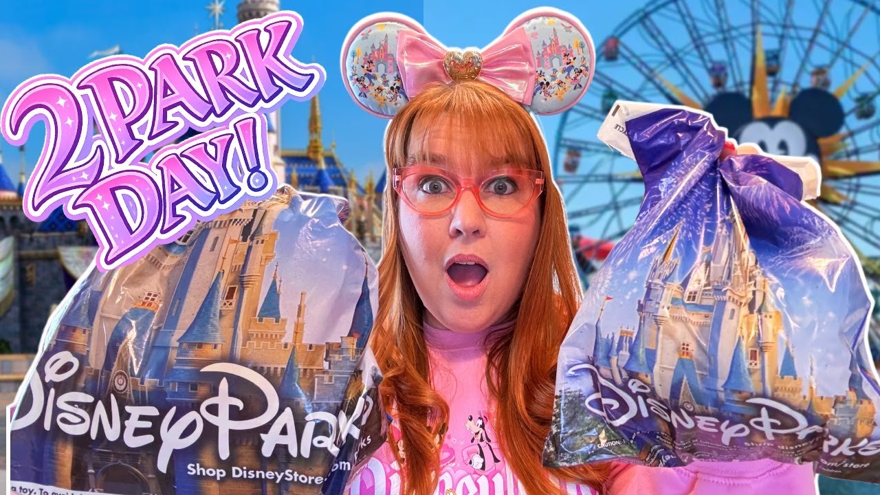 🌟 Видеоблог о Диснейленде! Два дня в парках Disneyland и DCA: еда, аттракционы и шопинг! ❤️