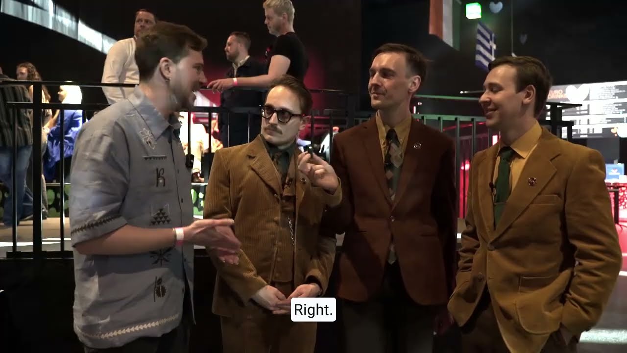 Interview with KAJ (Sweden) at Eurovision 2025 | Nova Ukraine & Razom