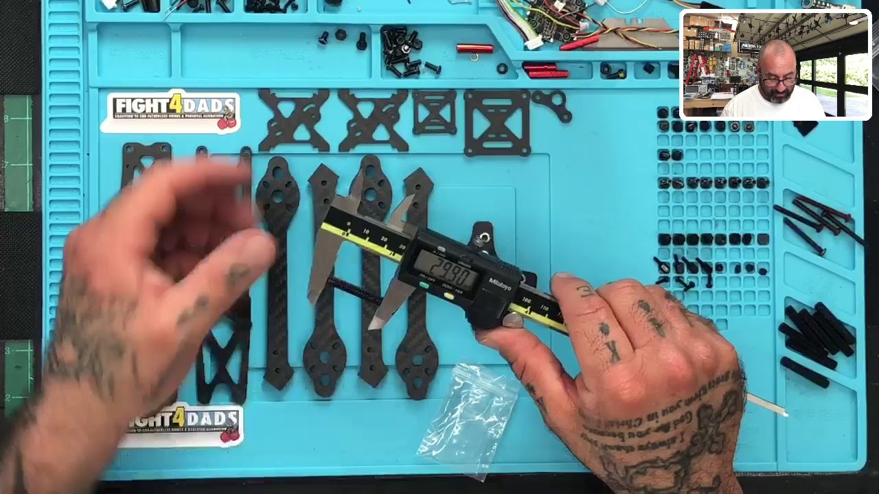 TCMM Martian 5 215mm Drone Frame Assembly Video from Cyclone FPV