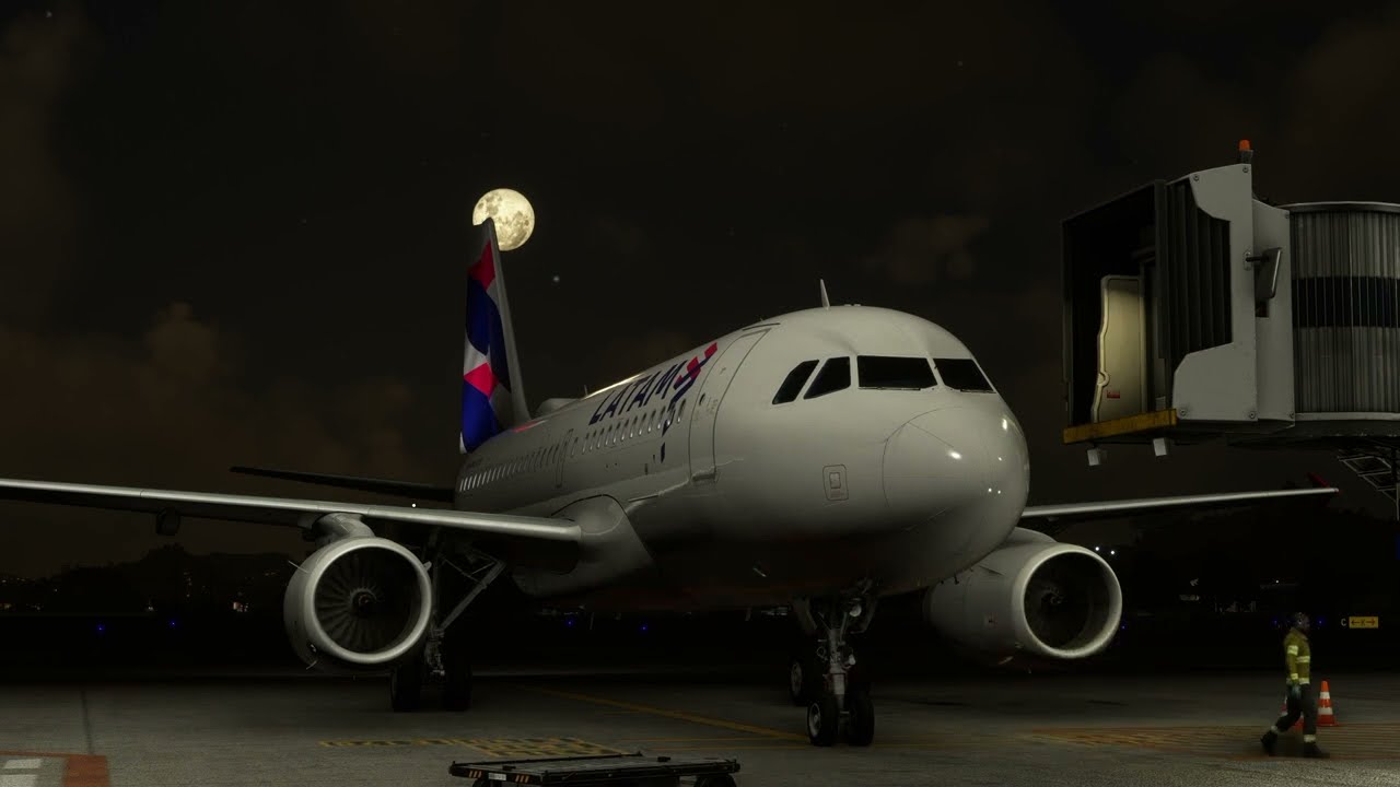 Fenix A319 Full Flight *No Commentary* Microsoft Flight Simulator 2020 SBRJ - SBSP