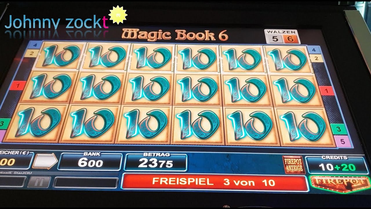 Nur Magic Book 6 + Firepot Jackpot, Bally Wulff