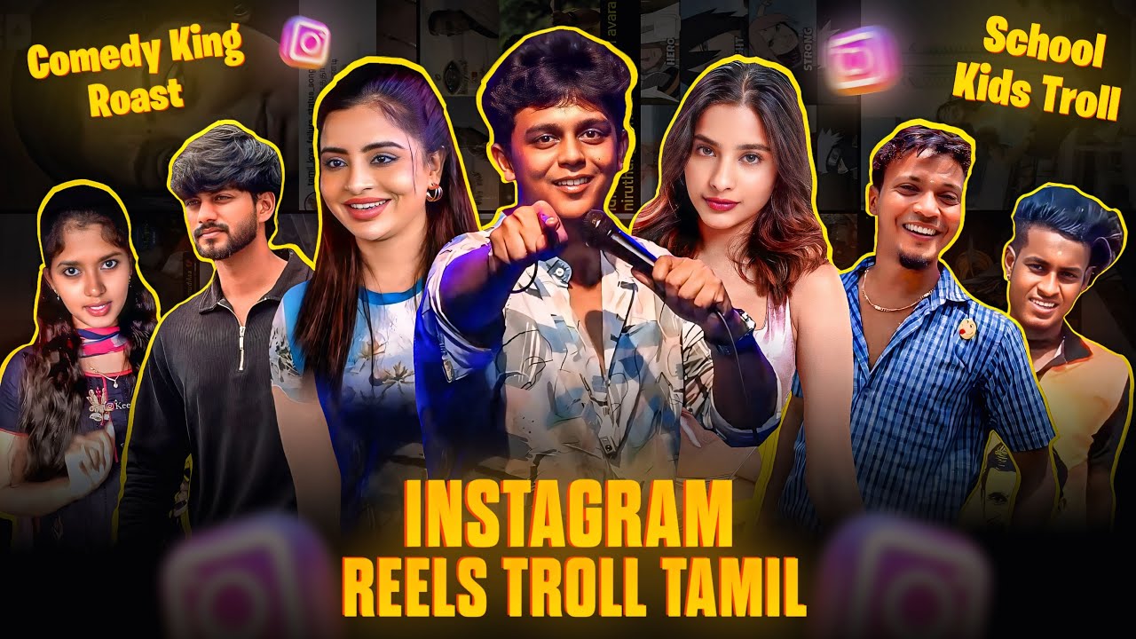 INSTAGRAM REELS TROLL தமிழ் | Standup Comedy Troll | School Kids Troll | Insta Reels Roast |RA-1