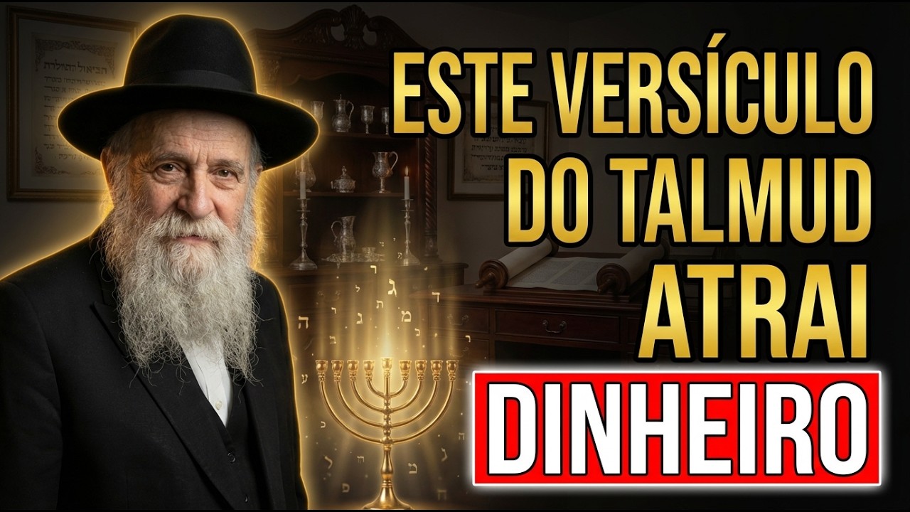 🔴 Este Versículo Do TALMUD Atrai DINHEIRO — Poucos Rabinos Revelam, Napoleon Hill Descobriu | Cabal