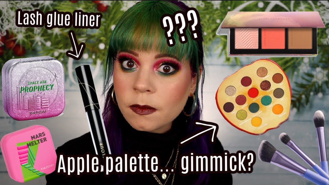 Trying new makeup from Kaleidos, Lethal, Velour, Dede's Signature and more!