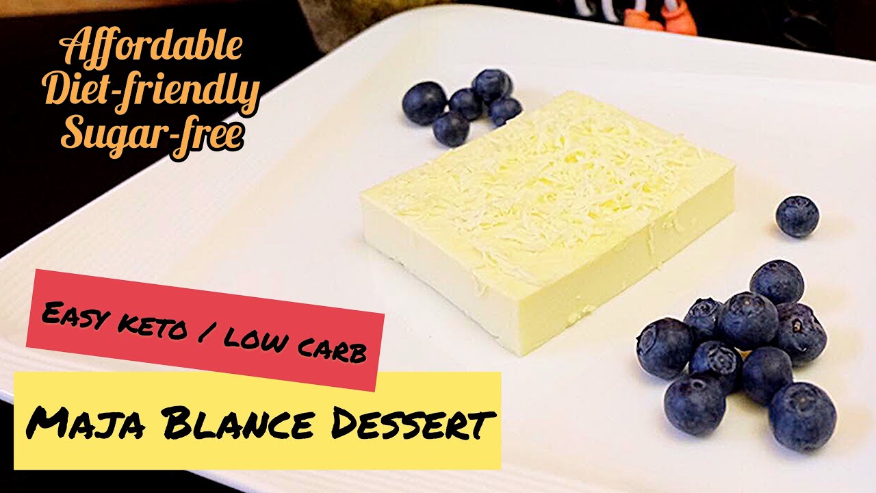 Easy Keto/Low Carb Maja Blanca