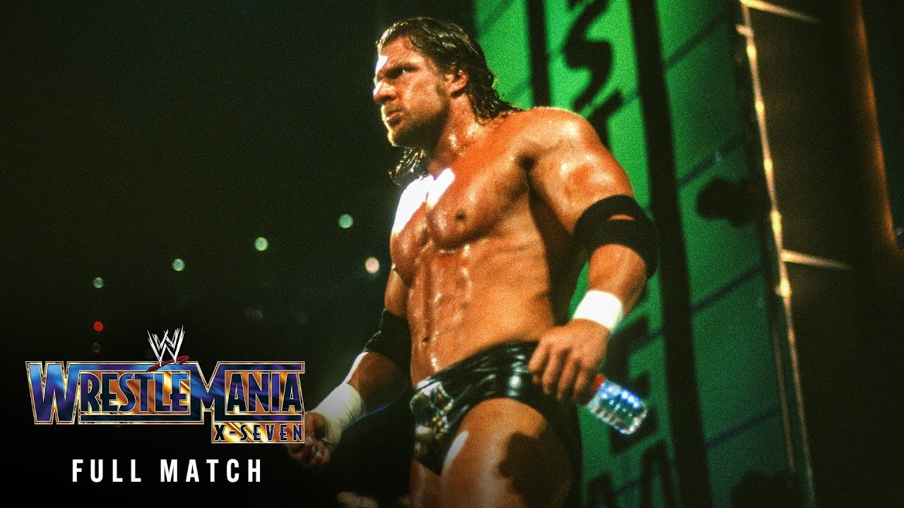 ПОЛНЫЙ МАТЧ: Гробовщик против Трипл Эйча: WrestleMania X-Seven