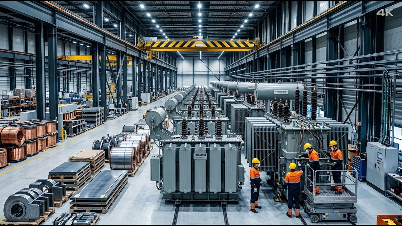 Inside a Giant Transformer Factory &ndash; How Power Transformers Are Made