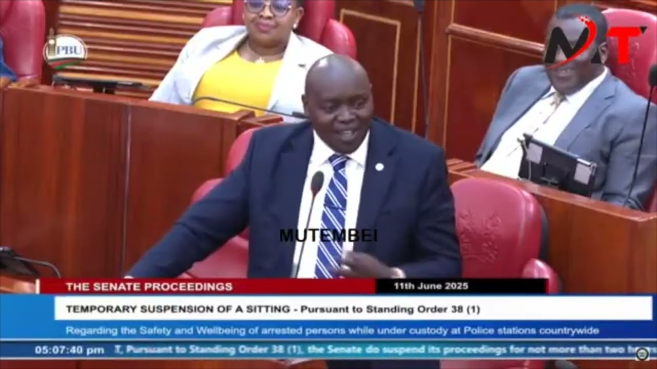 Drama in Senate as Murkomen and Cherargei Exchange War of Words!!You Should be Fired!Below Average!