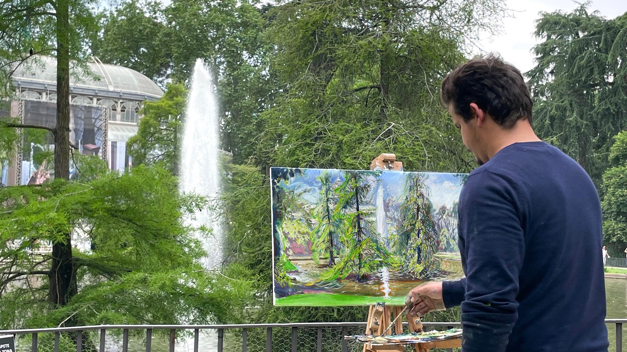 Plain Air Painting | El Retiro, Madrid.