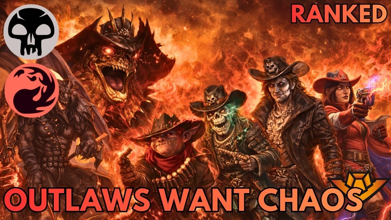 Outlaw JASPER FLINT is INSANE | Rakdos Outlaws Deck | MTG Arena Thunder Junction