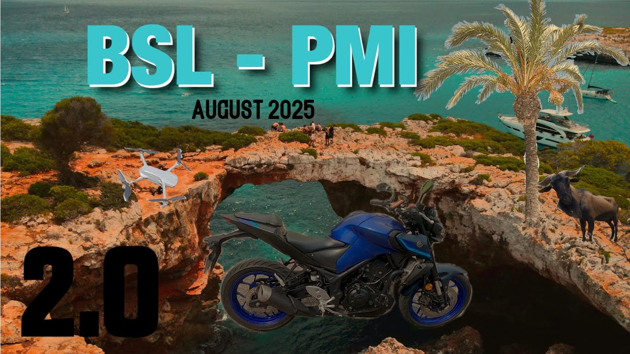 Meine Drohne kam ins Schwitzen! Motorradfahren auf Mallorca 2.0