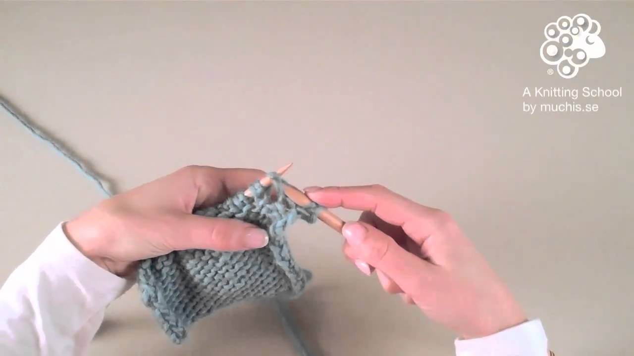 Slip Yarn Over / Släppa ett omslag