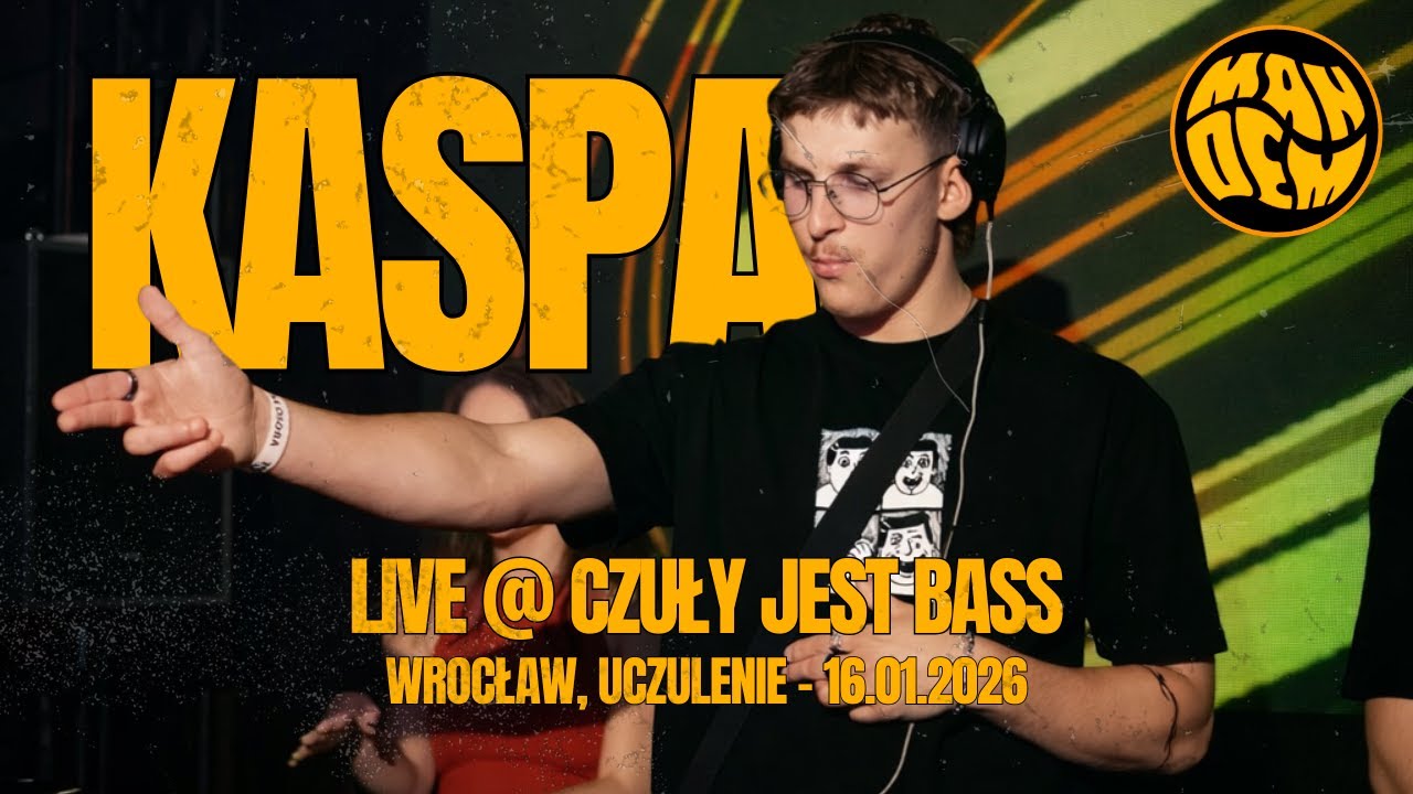 KASPA w/ Ungula, Asl33p, Młody Mem, Prolog | LIVE @ CZUŁY JEST BASS, WROCŁAW UCZULENIE