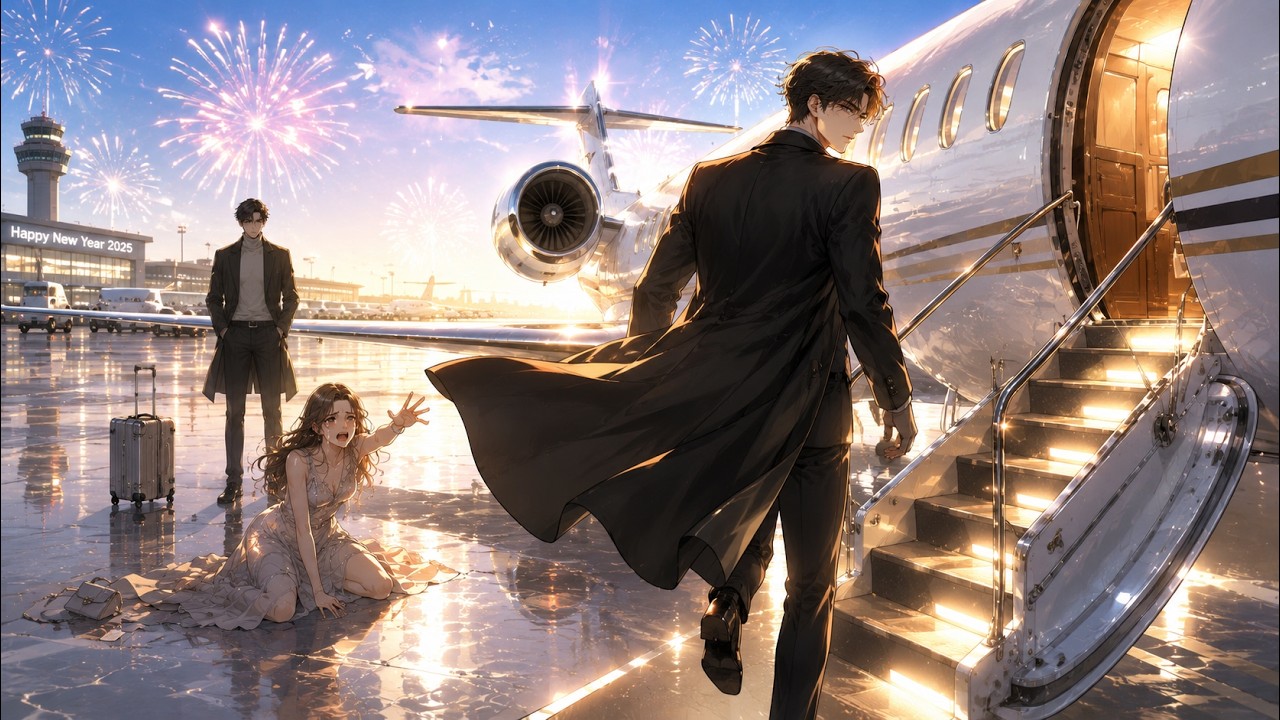 On New Year's Eve, my girlfriend secretly switched flights for her senior. I took our private jet.