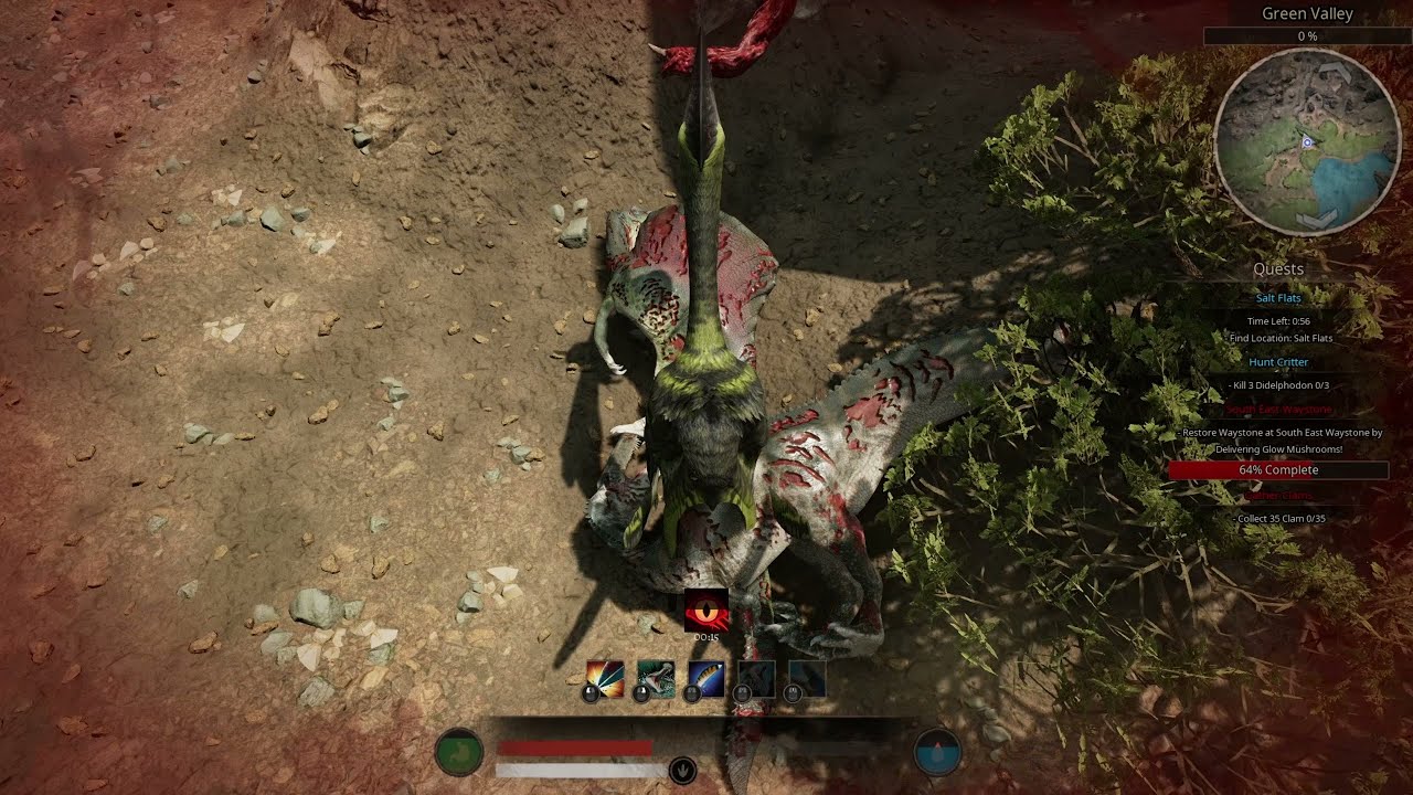 Hatz (Hatzegopteryx) puts an end to their duo at GV Path Of Titans Gameplay Official Server