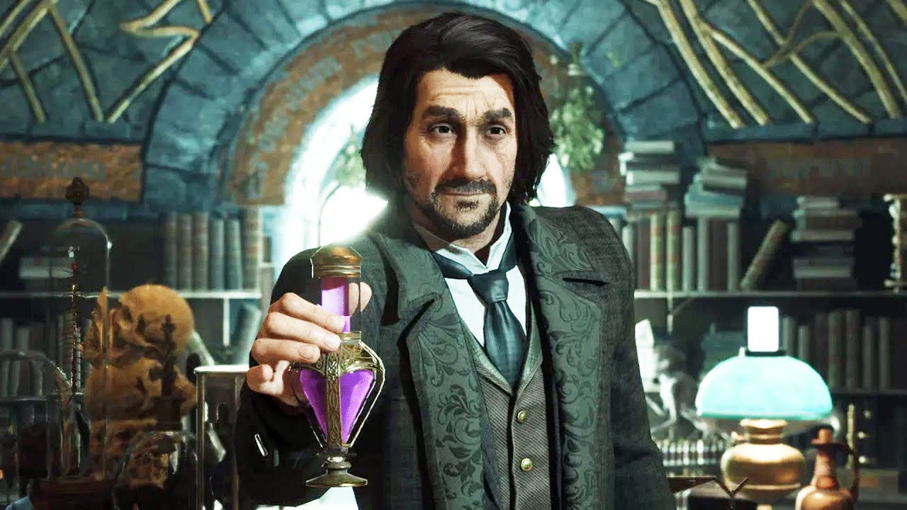 Hogwarts Legacy - All Professor Sharp Cutscenes (4K)