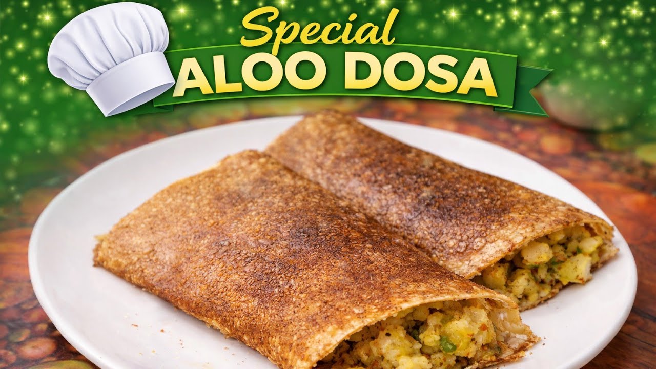 Special Aloo Dosa Recipe At Home |Restaurant Style | स्पेशल आलू डोसा रेसिपी | Ramadan Special | DS