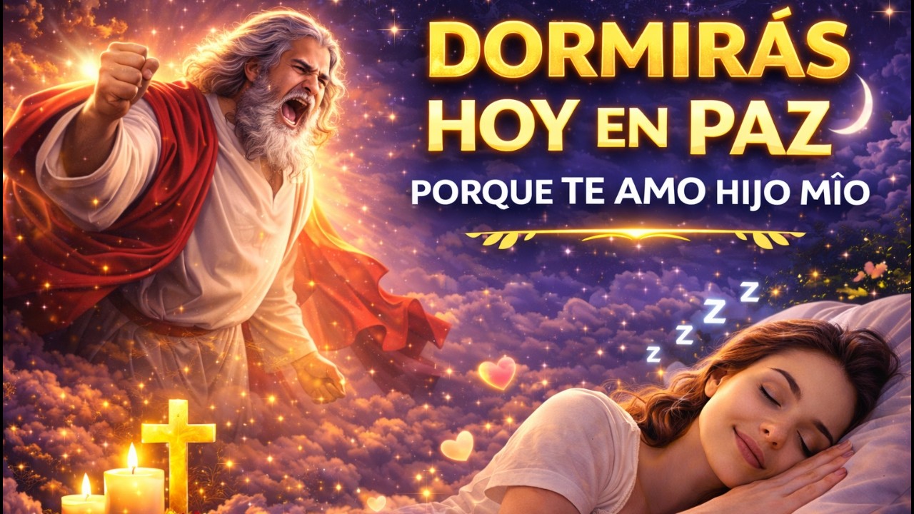 Una Oración Poderosa Para Dormir En Paz Esta Noche 🕊️ DIOS CUIDA TUS SUEÑOS
