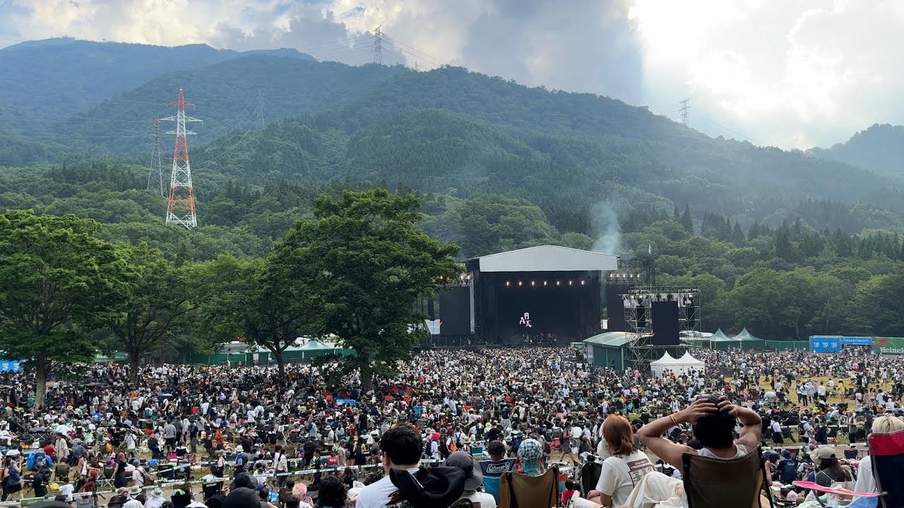 HYUKOH & Sunset Rollercoaster (AAA) - Live at Fuji Rock Festival, Japan, 2025