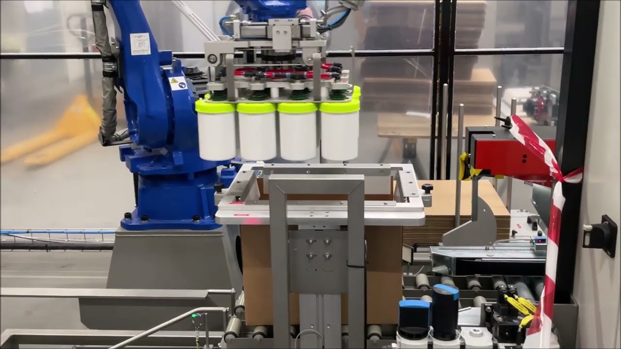 RAGNER AS - Robot System, palletering, h&aring;ndtering og palletering -palletizing, handling, palletizing